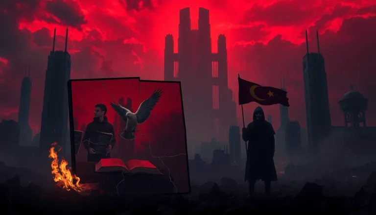 allegory in dystopian literature-title